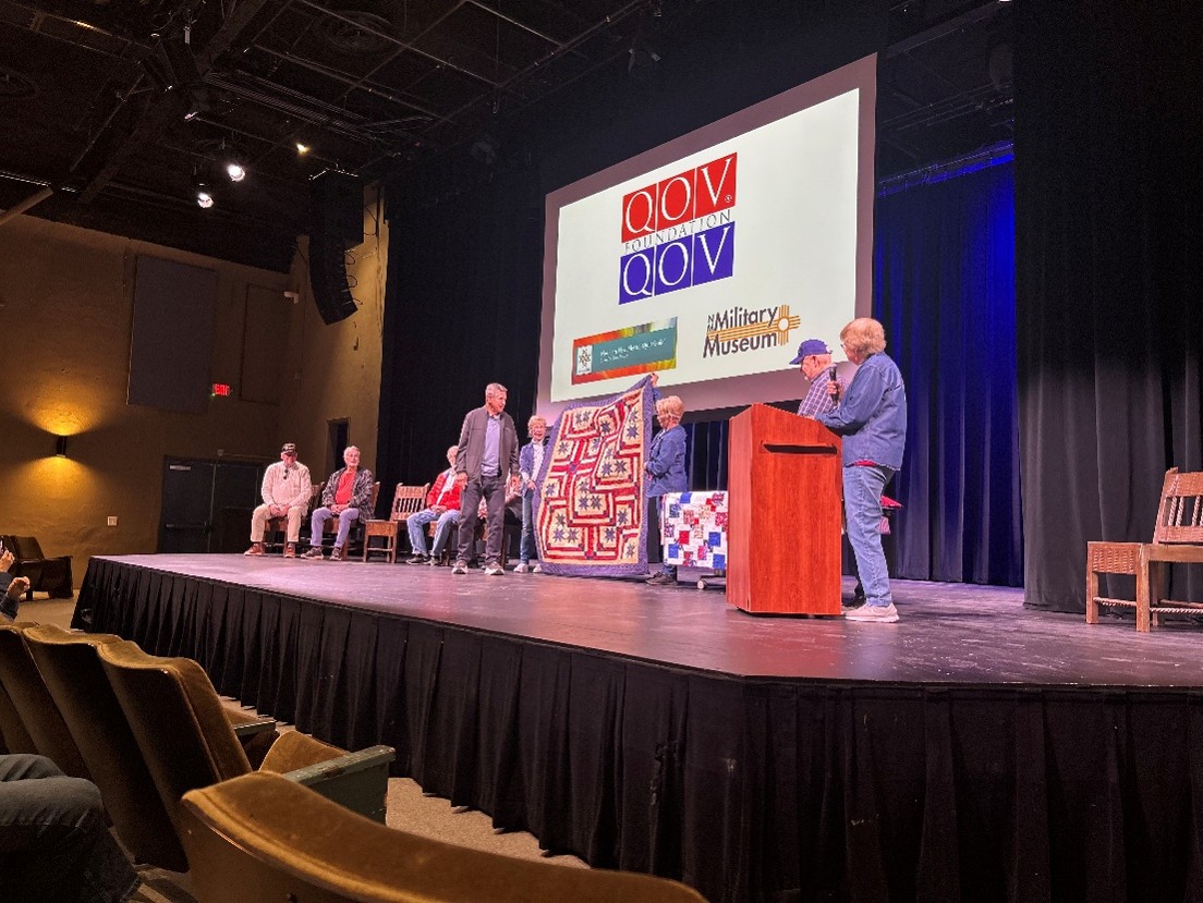 Quilts of Valor Foundation ceremony
