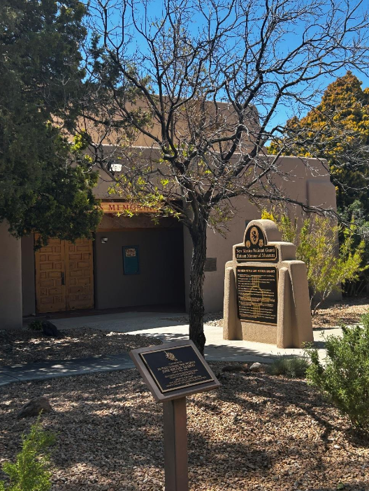 Exterior entrance of the New Mexico National Guard Bataan Memorial